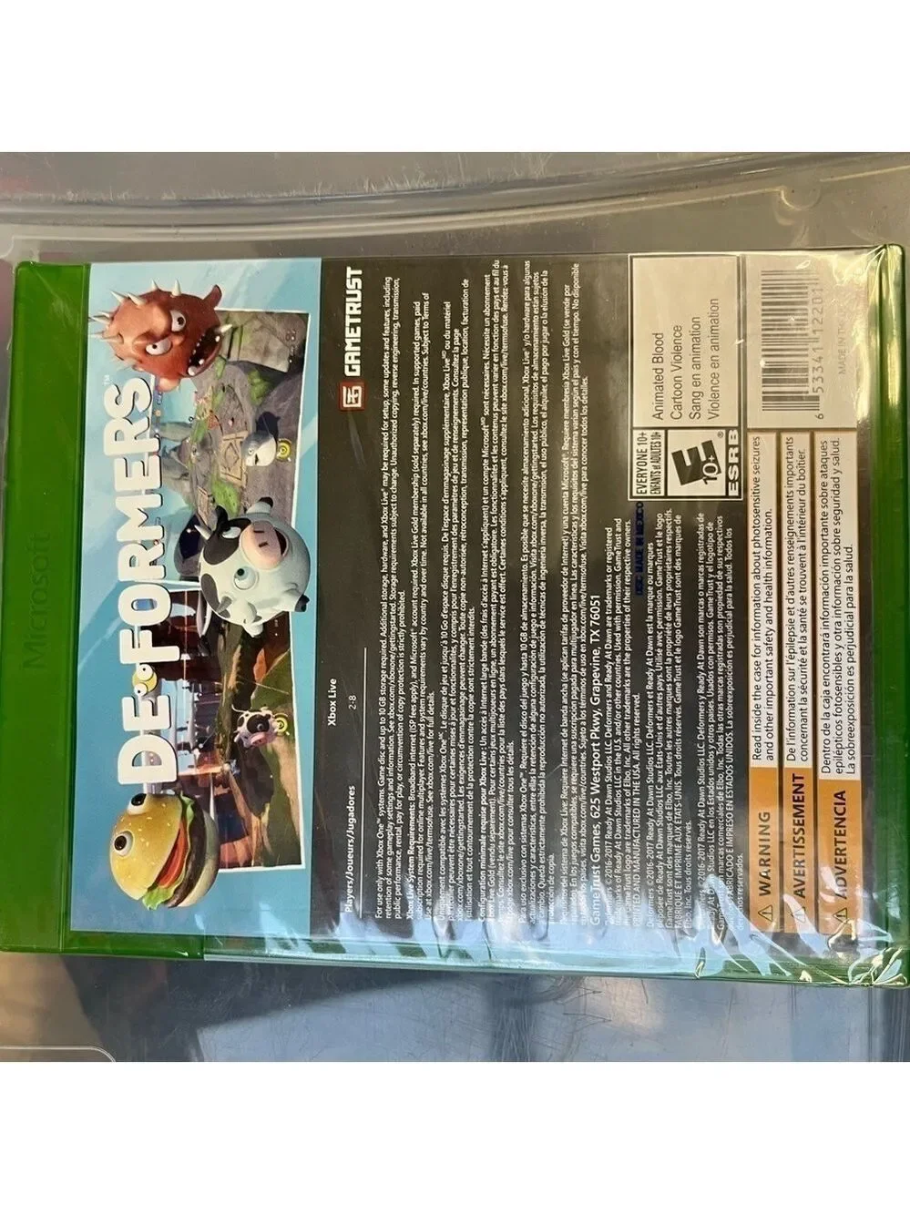 De-Formers [ Deformers ] (XBOX ONE) NEW